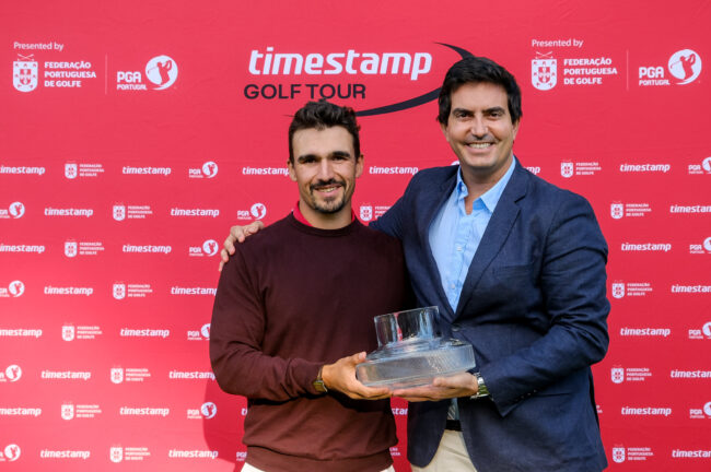 PR – Pedro Lencart, o campeão, com Miguel Gaspar da FPG