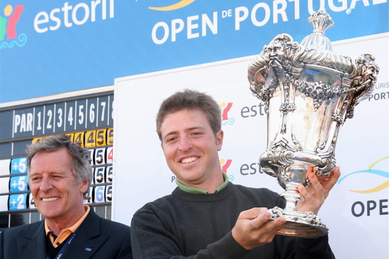 Pablo Martín campeão do Open de Portugal em 2007, fotografia de Pedro Santana
